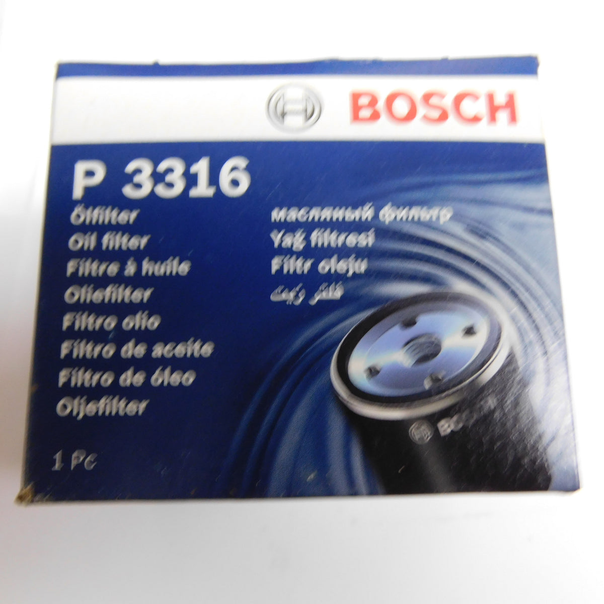 Ölfilter Anschraubfilter P3316 Bosch Ford Econovan Opel Campo Smart Fourfor