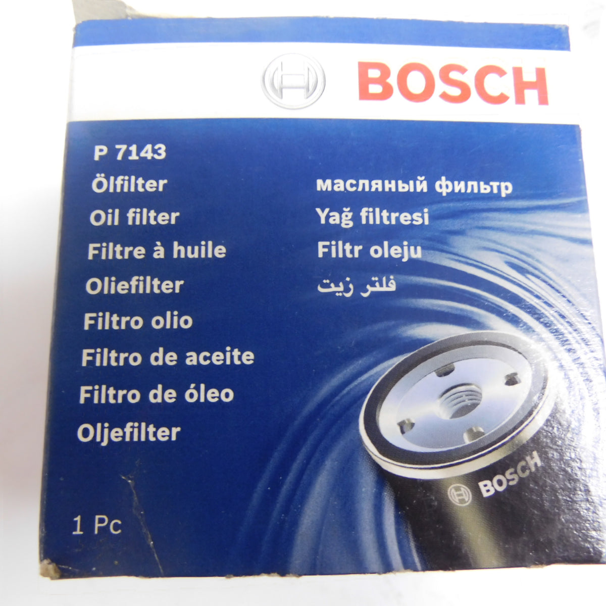 Ölfilter Anschraubfilter 026407143 P7143 Bosch Audi A1 A3 A4 BMW G42 Ford Transit Cupra Leon