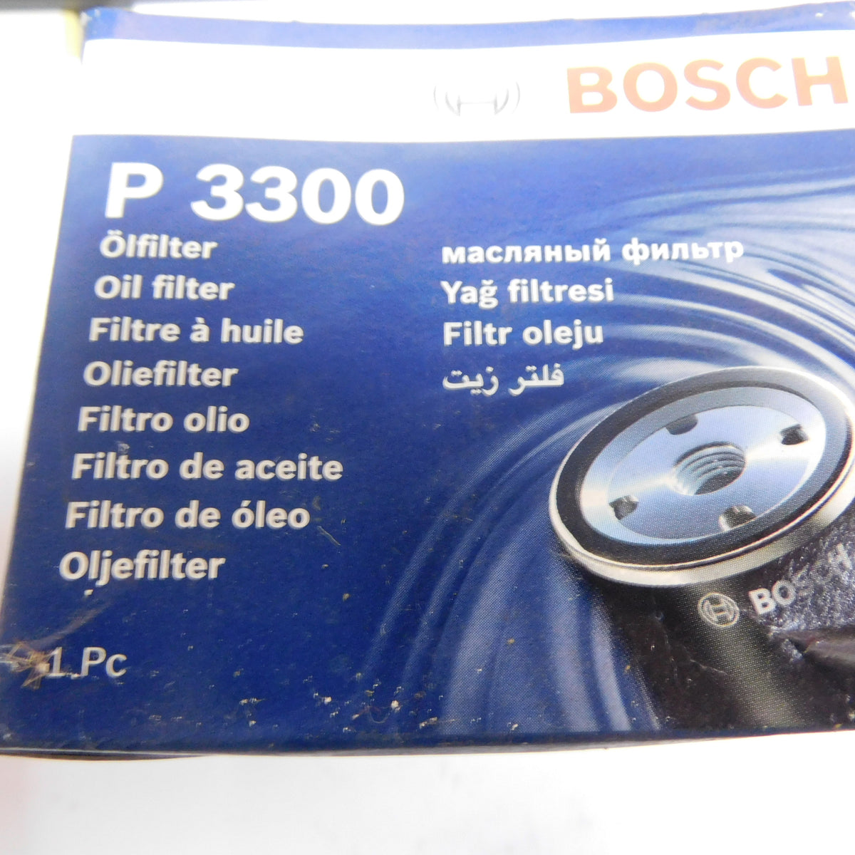 Ölfilter Anschraubfilter P3300 Bosch Alfa Romeo Spider Fiat Uno Panda Brava Lancia