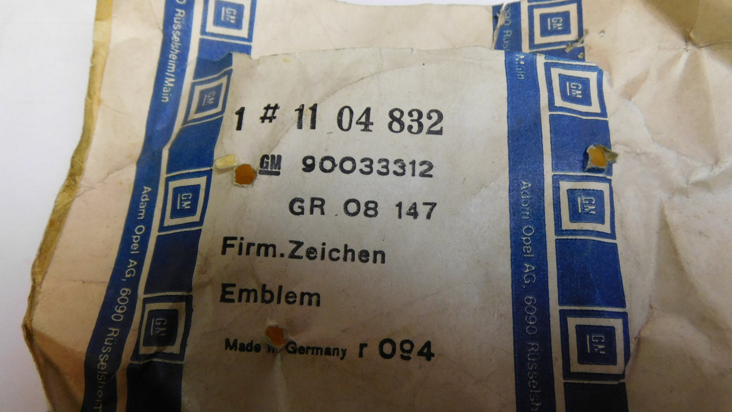 Firmenzeichen Emblem Logo 90033312 1104832 Opel Manta Ascona B