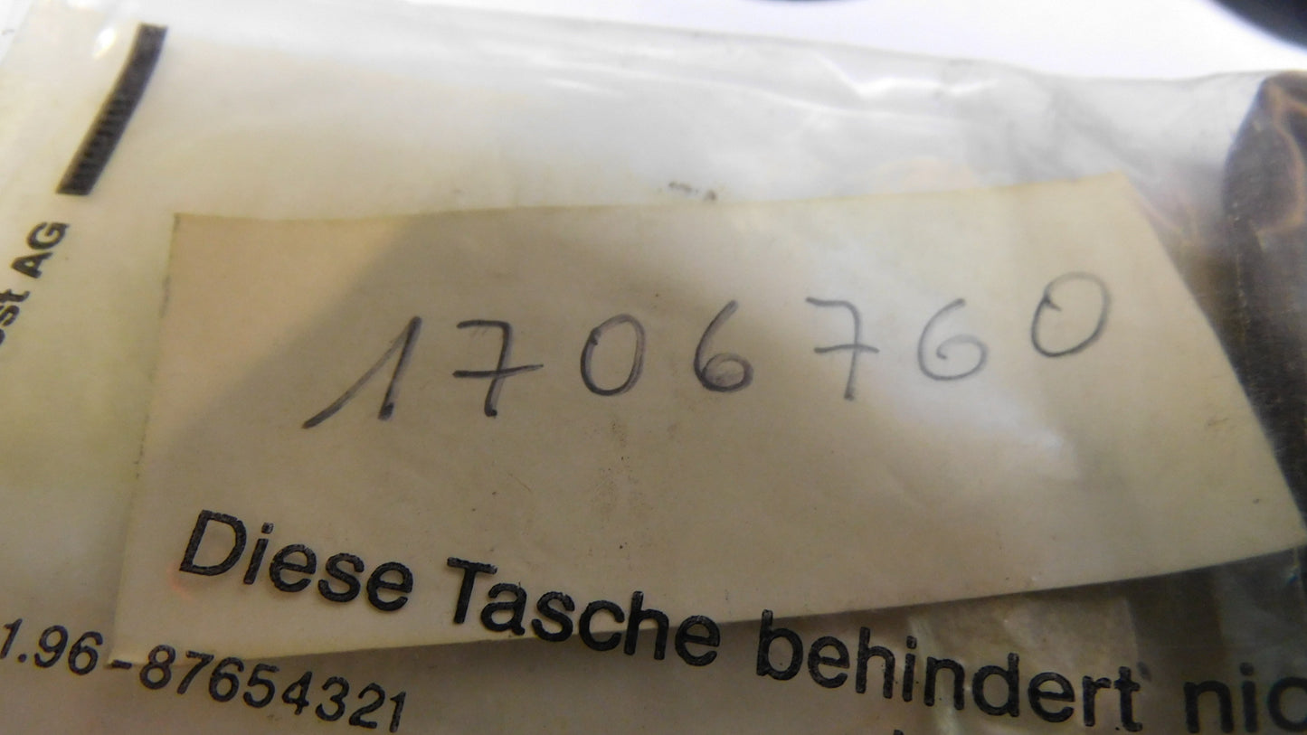 Abdeckkappe schwarz Gurt 1706760 9288805 Opel Ascona