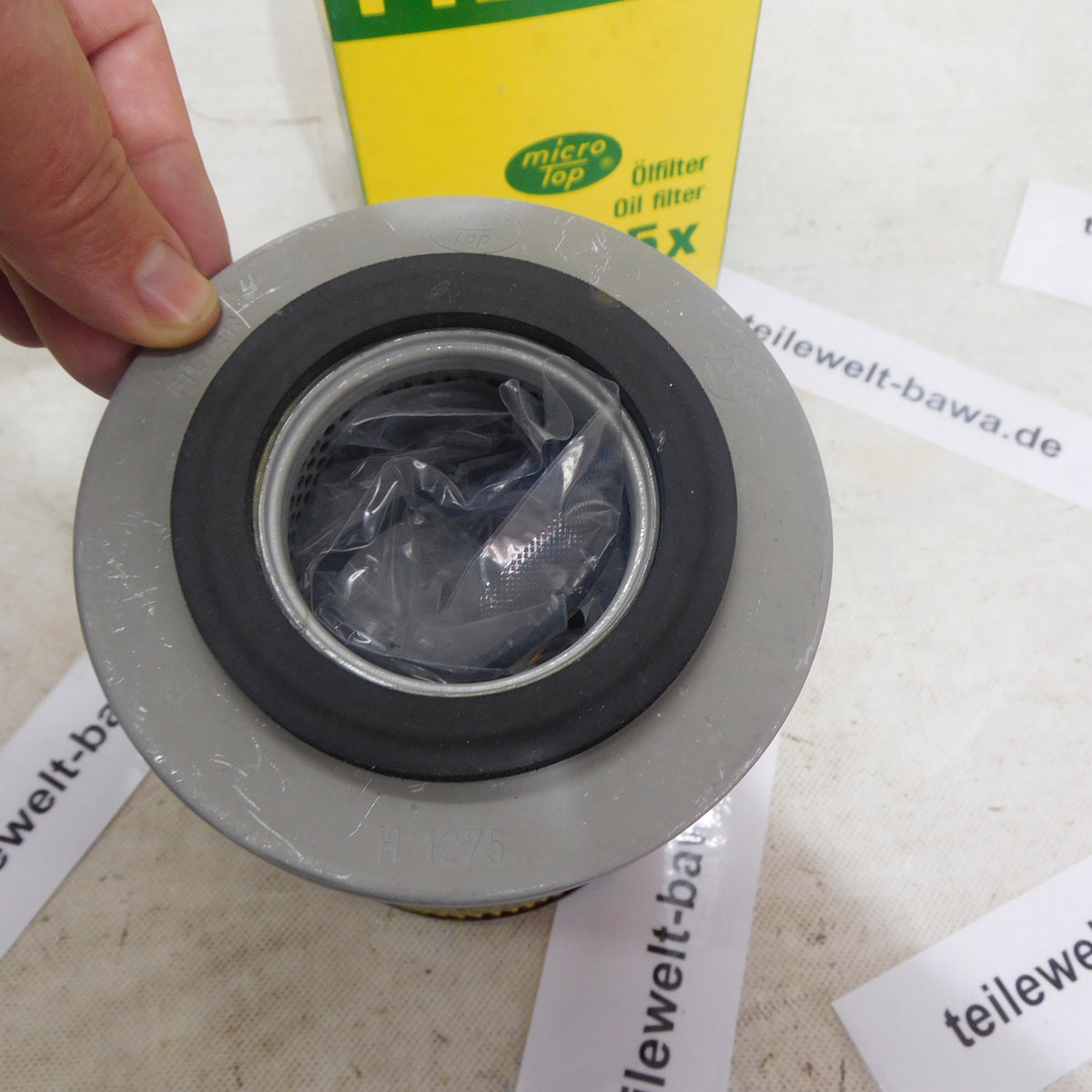Ölfilter Filtereinsatz H1275x MANN Mercedes Benz LK LN2 MK NG 1222 1422