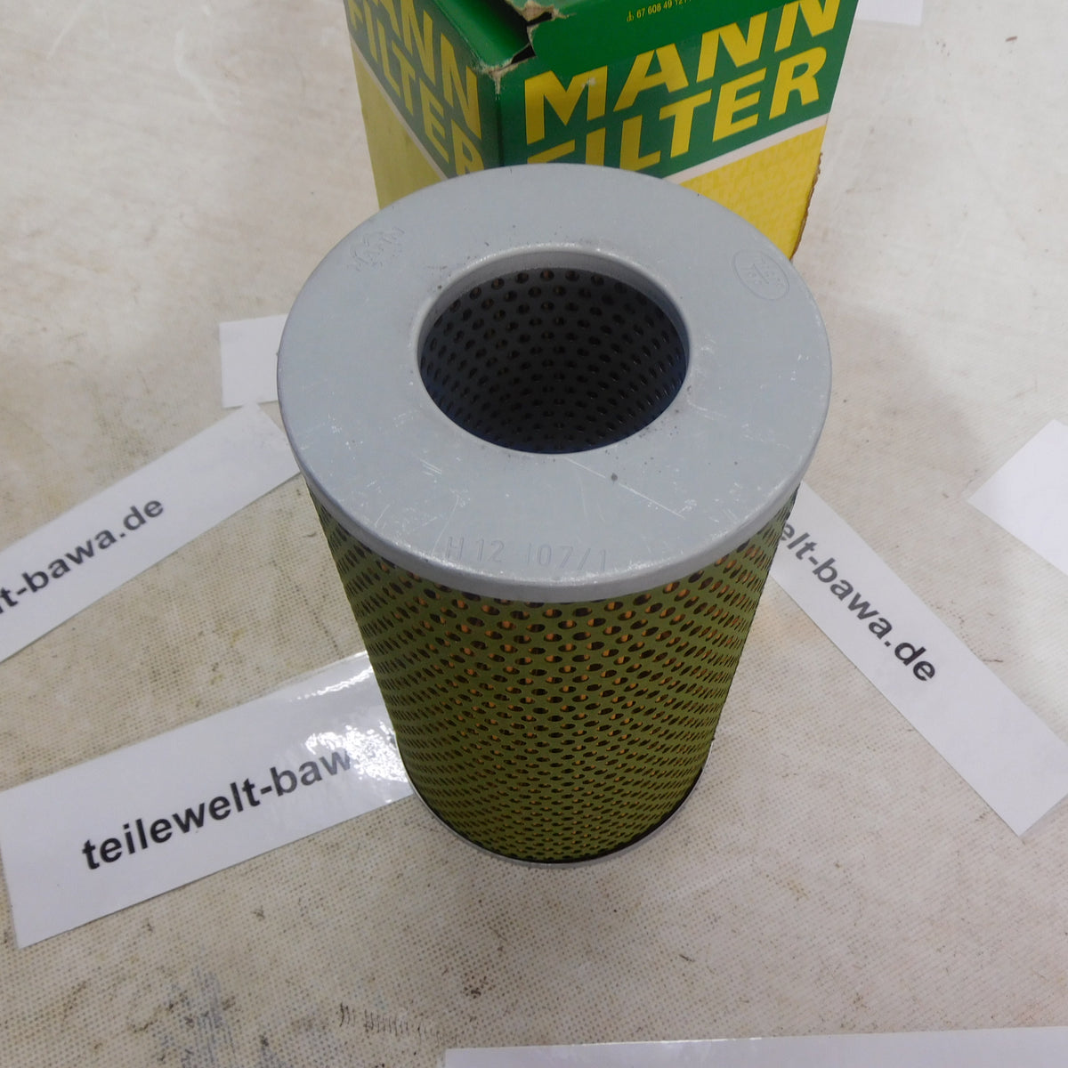 Ölfilter Filtereinsatz H12107/1 MANN Steyr 791 890 891 991 1290 1390 1490 Mercedes Benz