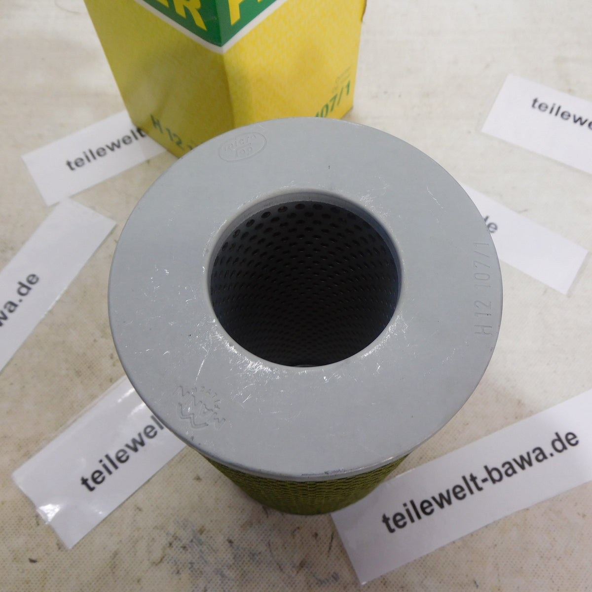 Ölfilter Filtereinsatz H12107/1 MANN Steyr 791 890 891 991 1290 1390 1490 Mercedes Benz