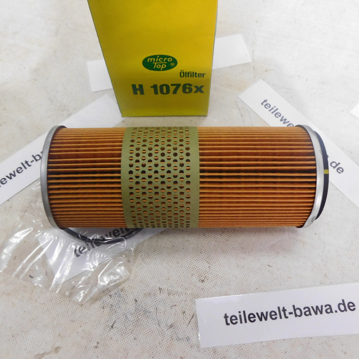 Ölfilter Filtereinsatz H1076x MANN Mercedes Benz T2/L 2624 LKW