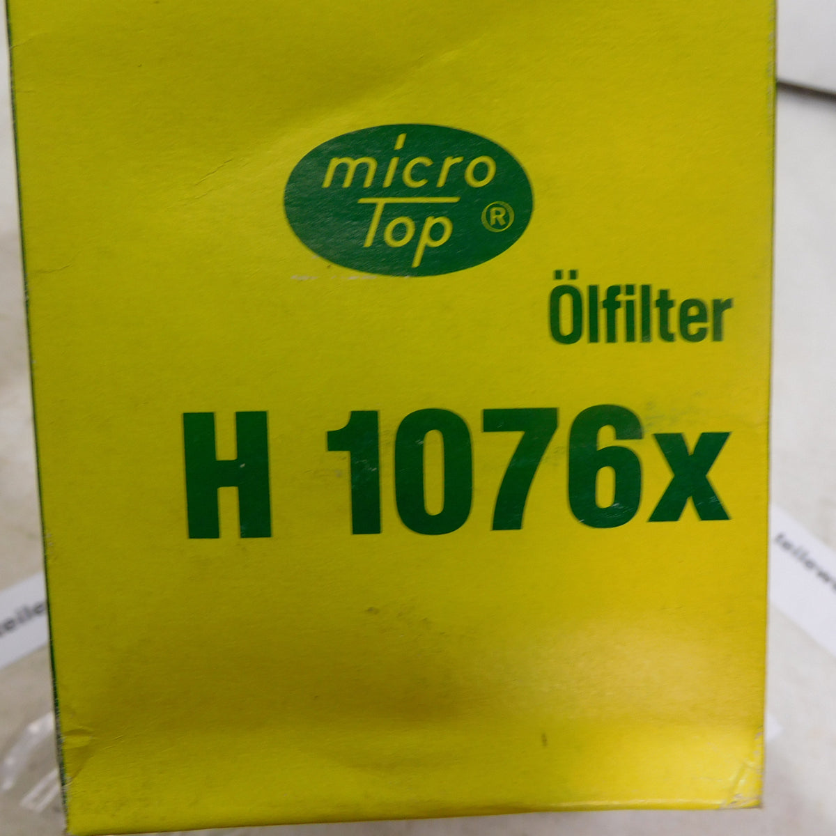 Ölfilter Filtereinsatz H1076x MANN Mercedes Benz T2/L 2624 LKW
