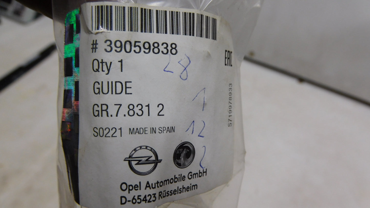 Halter Stoßstange hinten links 39059838 Opel Corsa E