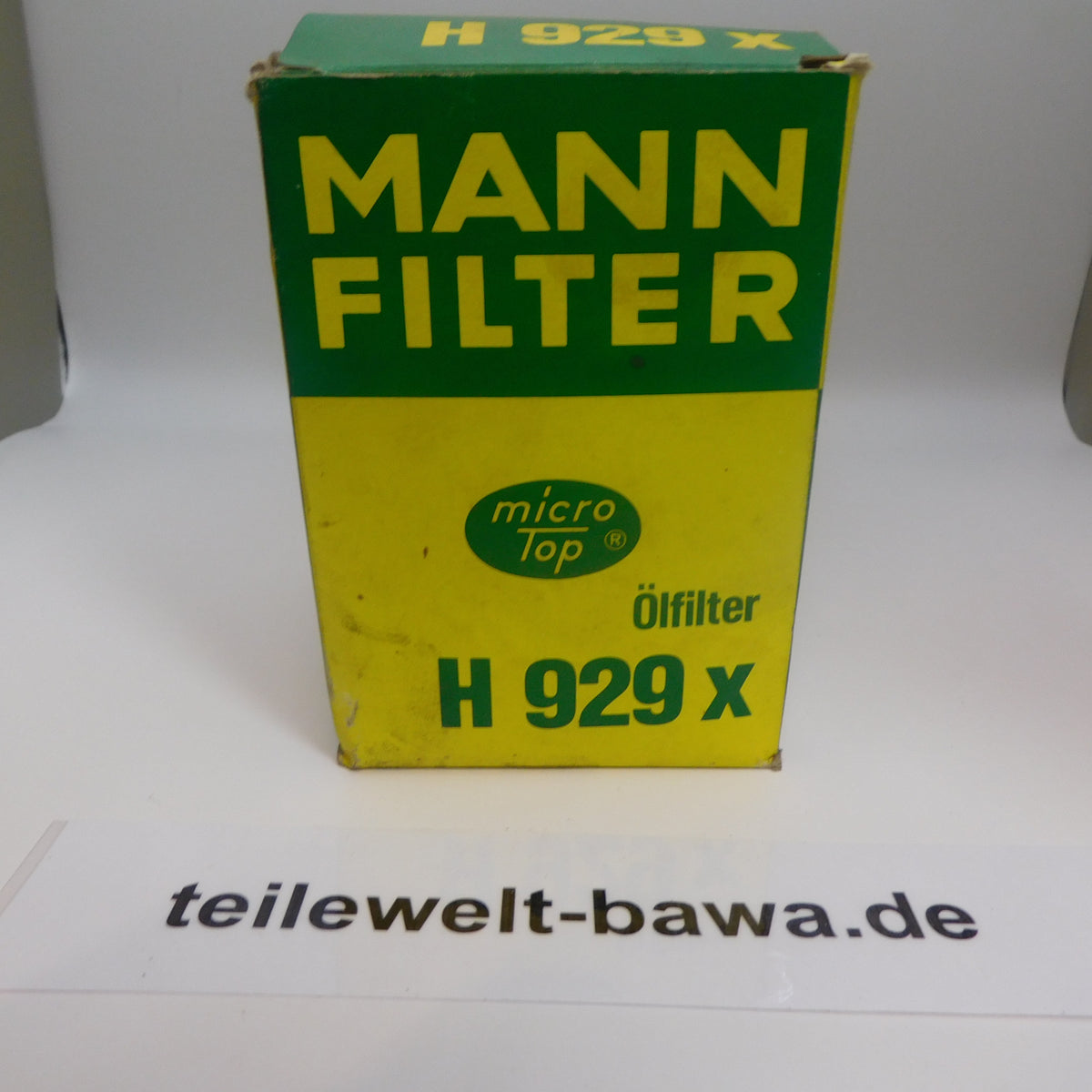 Ölfilter Filtereinsatz H929X MANN Mercedes-Benz W123 W111 /8