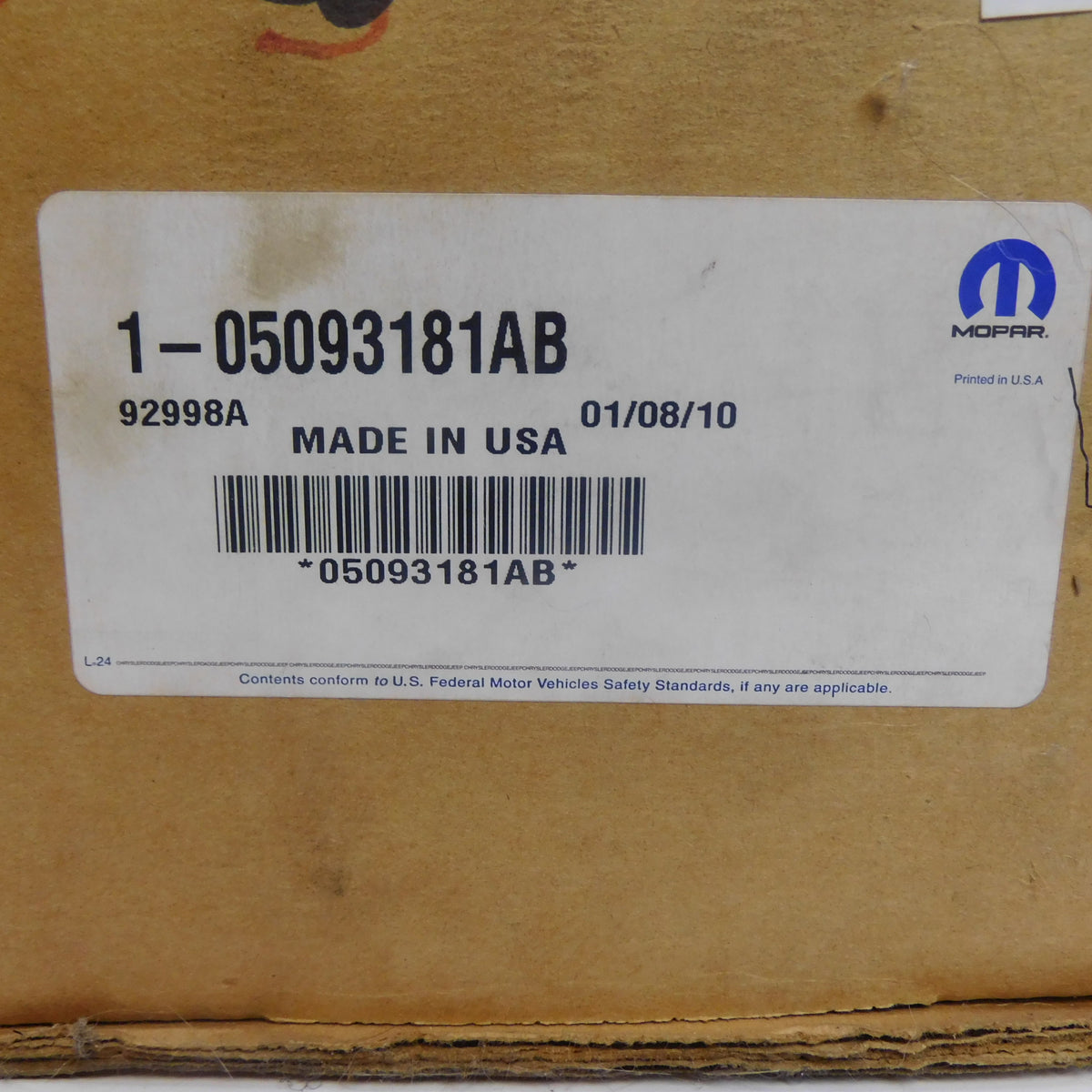 Bremssattel Vorderachse links Grauguss 05093181AB Mopar Jeep Grand Cherokee WJ