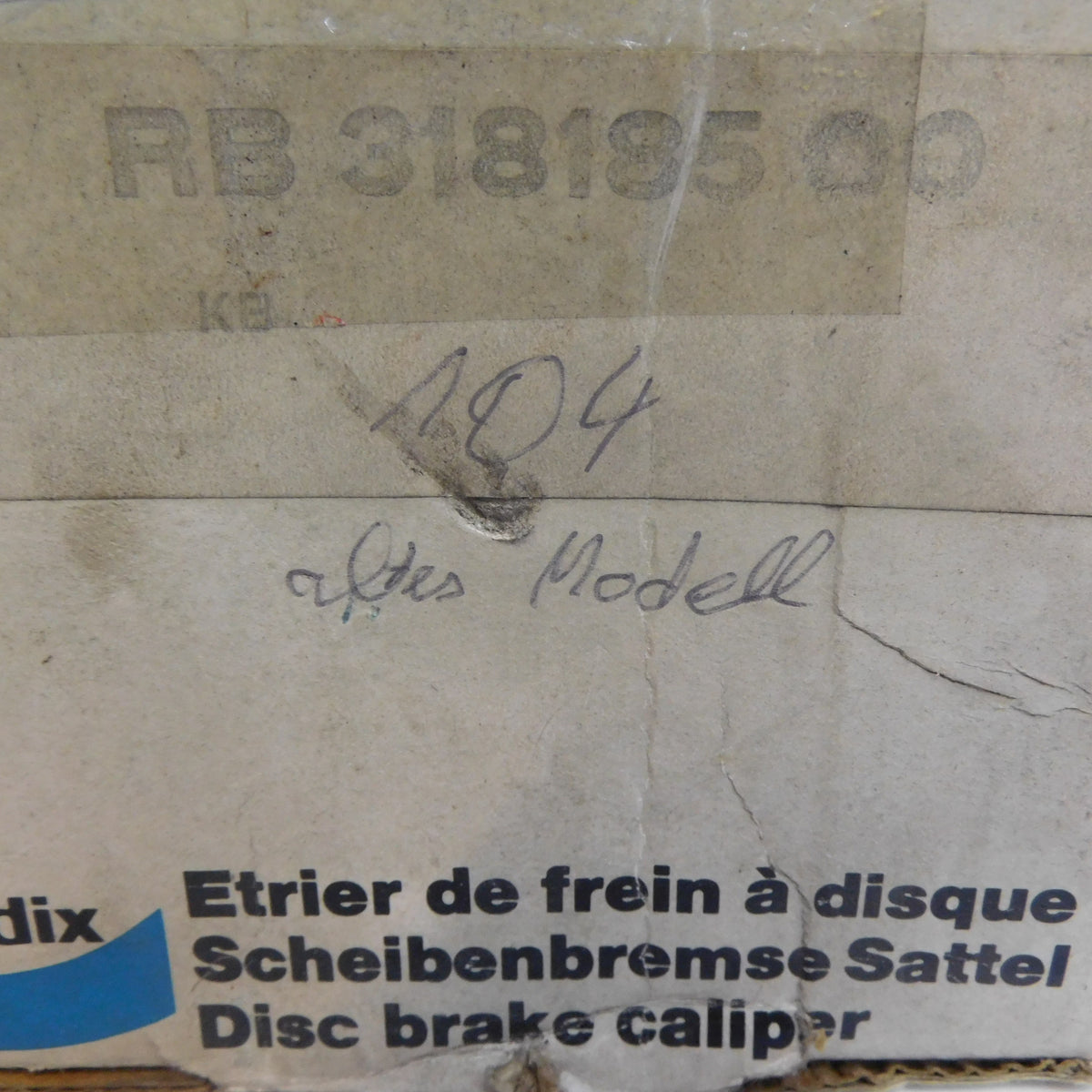 Bremssattel Vorderachse links RB 318185 00 Bendix Peugeot 104 altes Modell Citroen Visa Talbot Samba