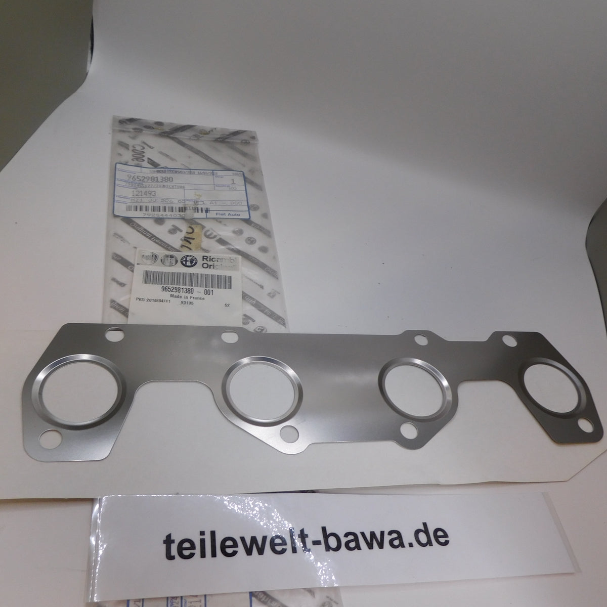 Dichtung Abgaskrümmerdichtung 9652981380 Fiat Fiorino Qubo