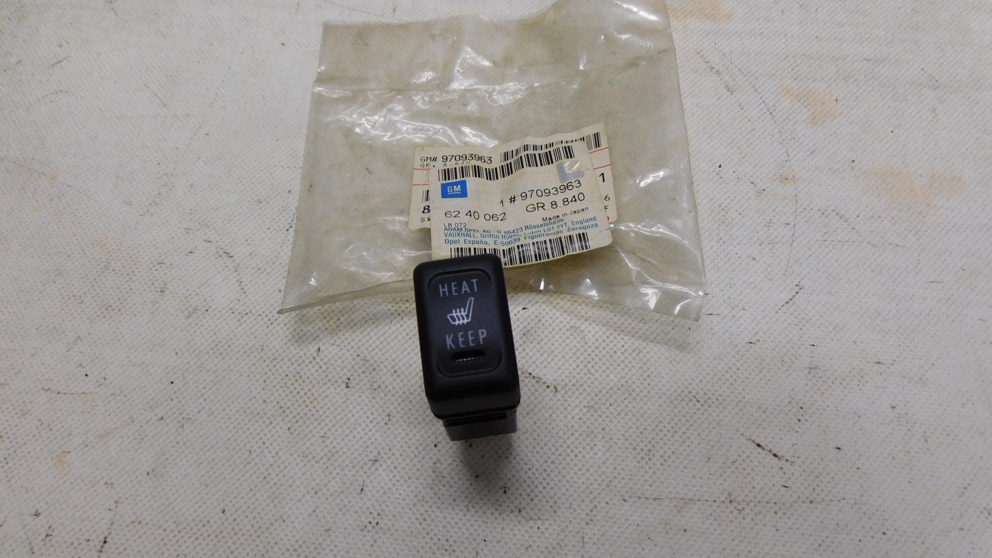 Schalter Heizmatte 6240062 97093963 Opel Isuzu