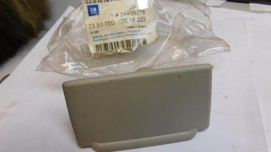 Abdeckung Befestigung Fangnetz oben hinten rechts hellgrau 2351750 24456376 Opel Astra G Zafira A