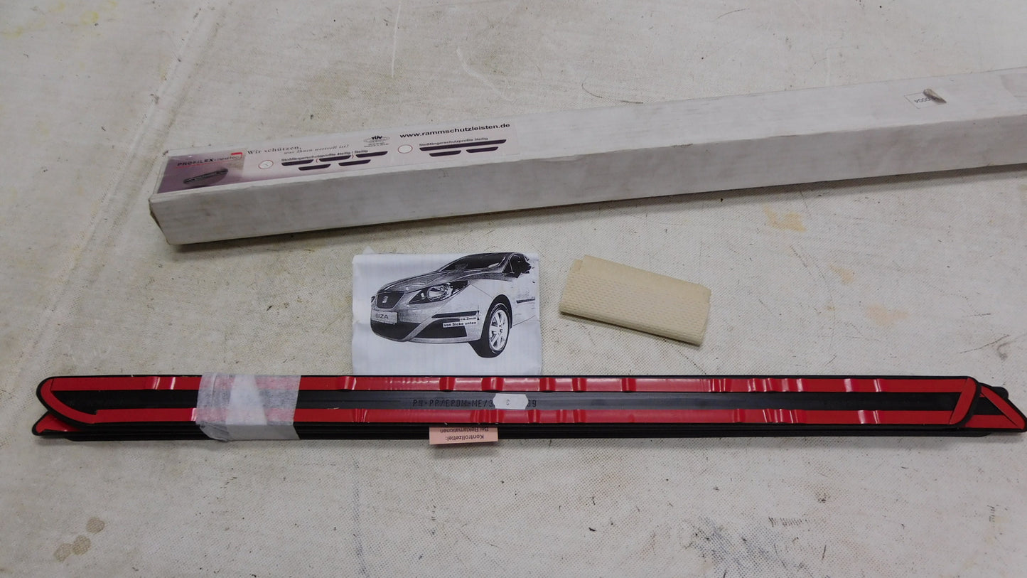 Stossfängerschutzprofil Stoßleiste Türen schwarz SE40 S2 0036 Profilex Seat Ibiza ab 06/2008