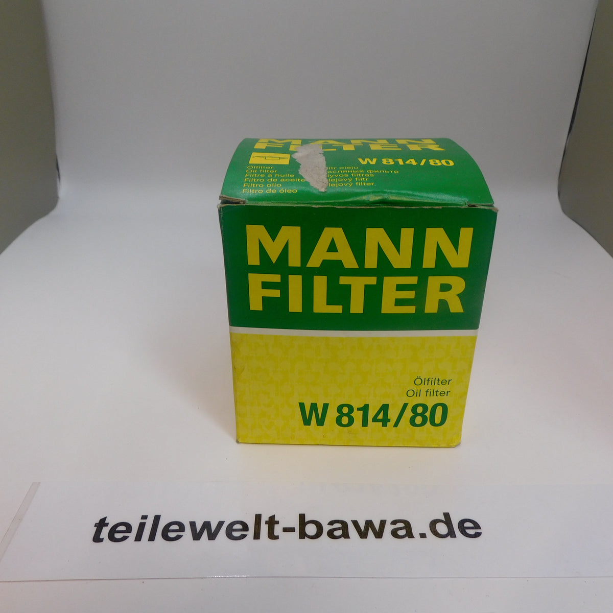 Ölfilter Anschraubfilter W814/80 Opel Kadett E Hyundai H100