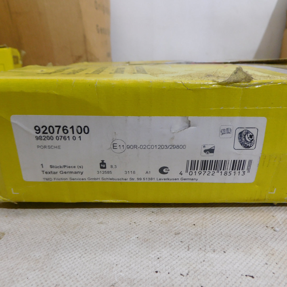 Bremsscheibe 98200076101 92076100 Porsche 911