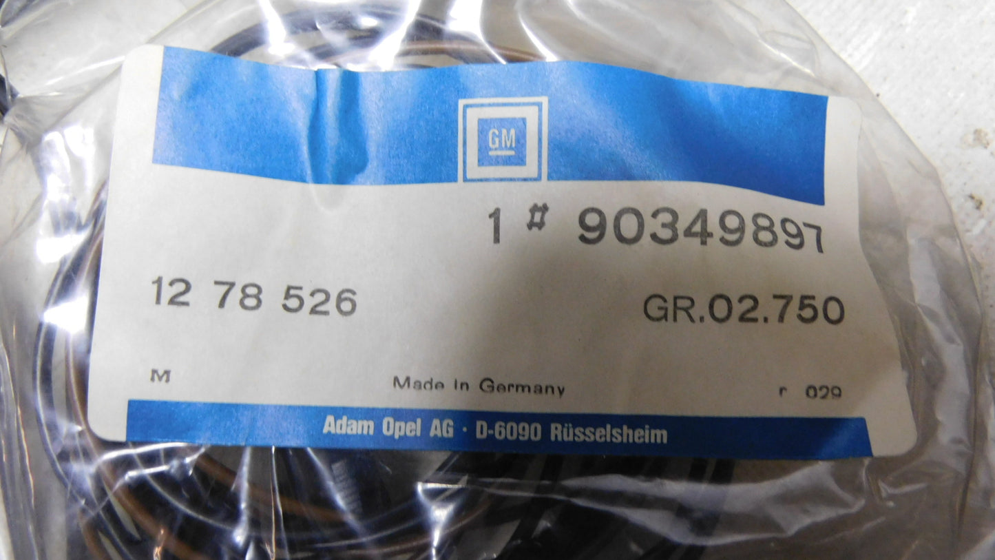 Einbausatz Nebelscheinwerfer Lampen Kabel Schalter Relais 1710073 90348306 Opel Omega A