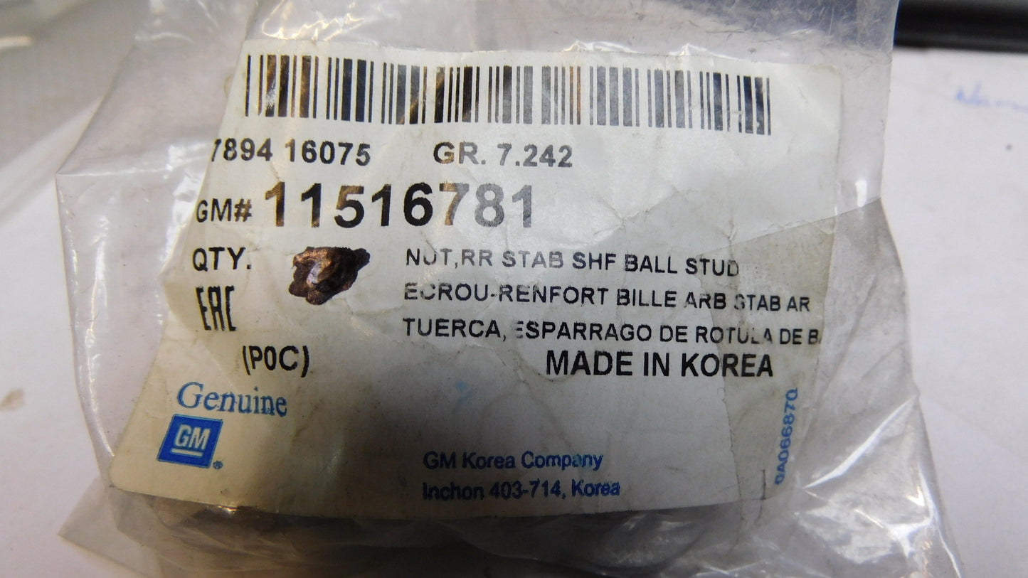 Mutter Sechskantmutter mit Scheibe M10x1.5 11516781 Opel