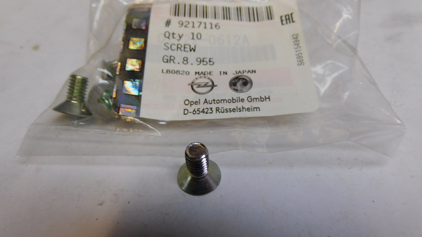 Schraube Bremsscheibe 9217116 Opel Agila Renault 10 12 14 16 17 18 Suzuki 02122-0612A