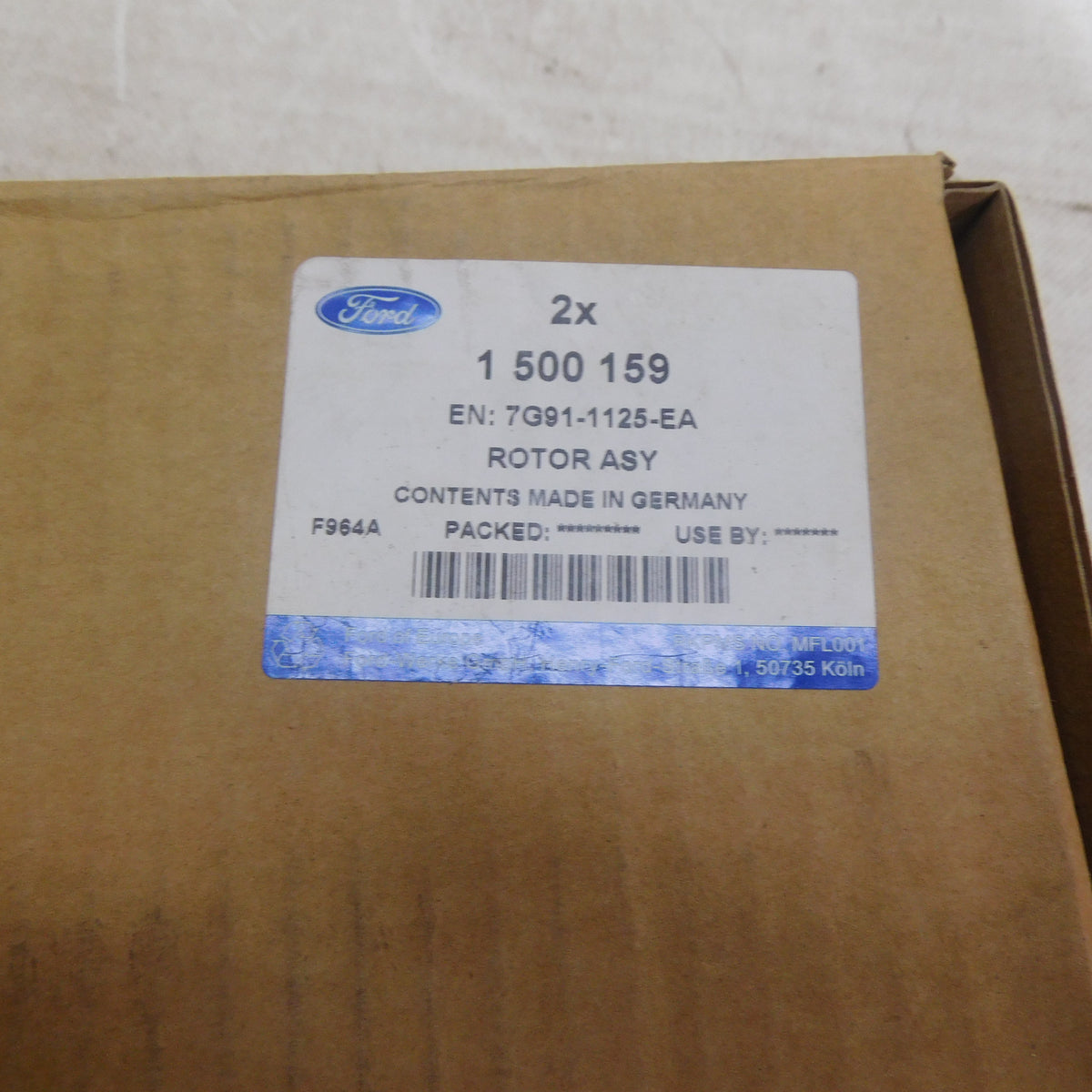 Bremsscheibe Vorderachse Stückpreis! 1500159 Ford Galaxy S-Max