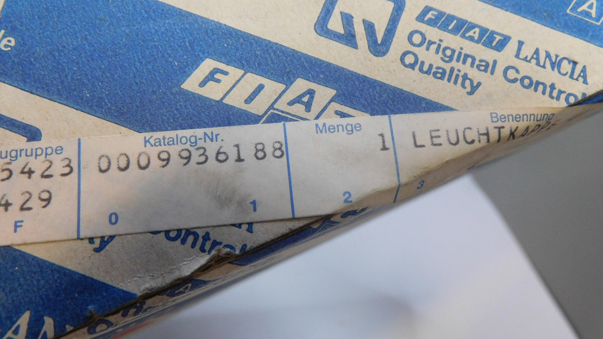 Rücklichtglas Leuchtkappe Lichtscheibe links 9936188 Fiat 126