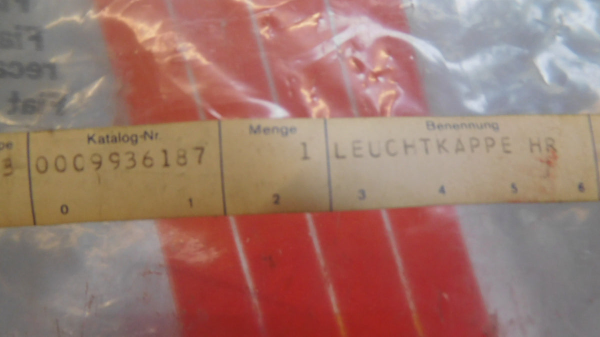 Rücklichtglas Leuchtkappe Lichtscheibe rechts 9936187 Fiat 126