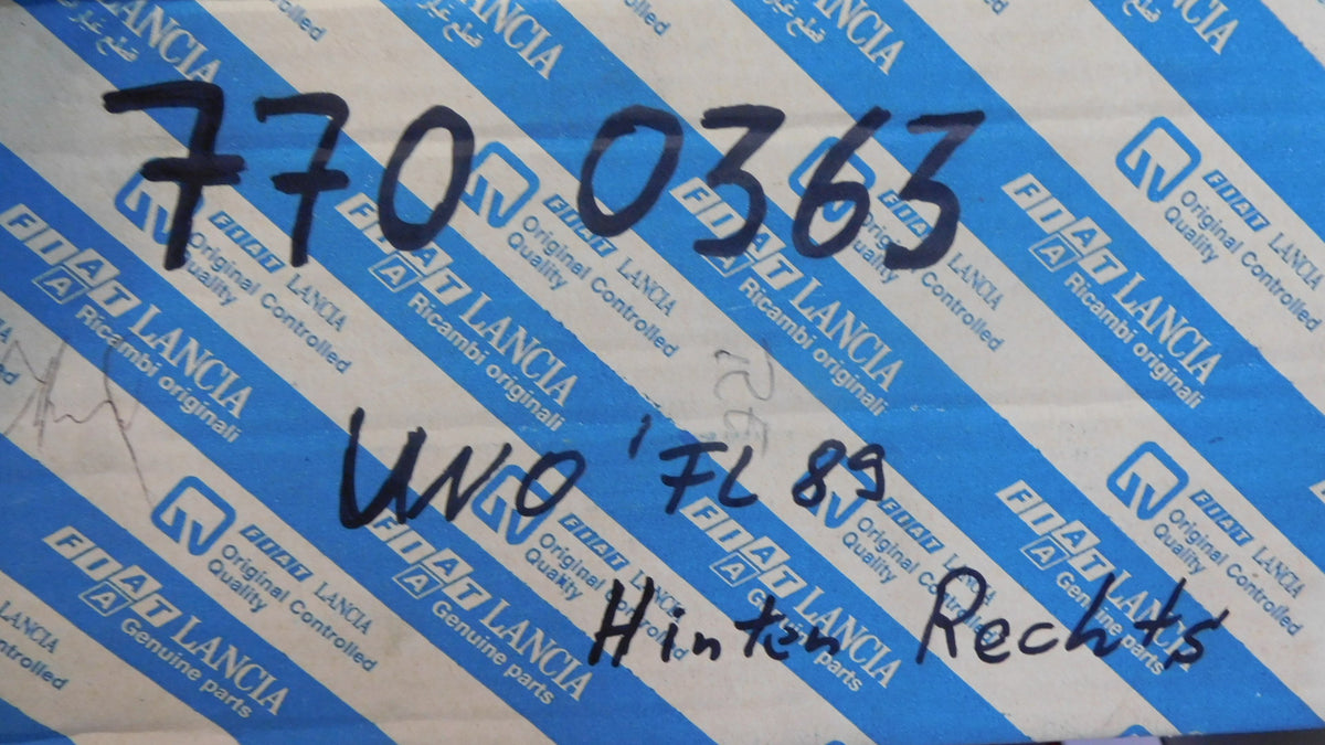 Rückleuchte rechts mit Lampenträger 7700363 Fiat Uno 146