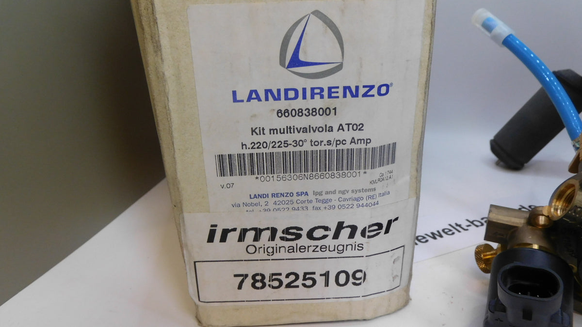 Multiventil LPG AT02 220/225 - 30° 660838001 Landirenzo 78525109 Irmscher Opel