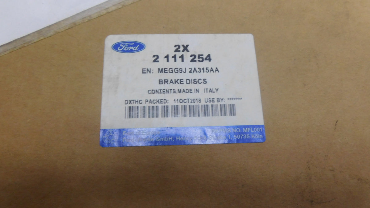Bremsscheibe Hinterachse Stückpreis! 2111254 Ford S-MAx Mondeo Galaxy Focus Kuga