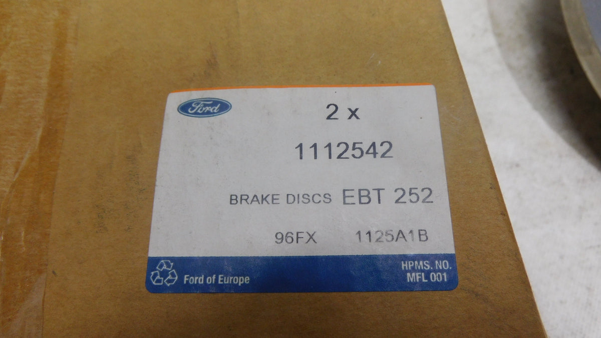 Bremsscheibe Vorderachse Stückpreis! 1112542 Ford Fiesta Ka Mazda 121