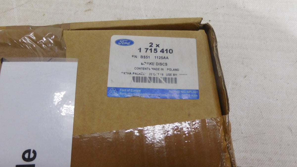 Bremsscheibe Vorderachse Stückpreis! 1715410 Ford Ka