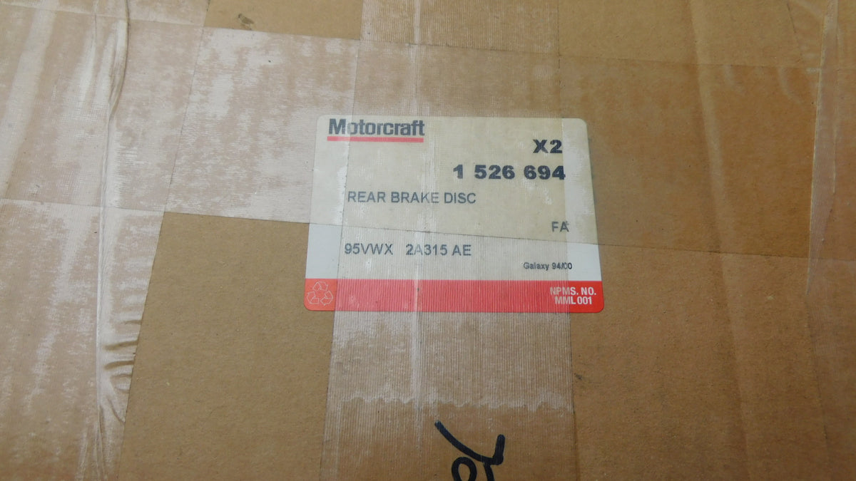 Bremsscheibe Hinterachse Stückpreis! 1526694 Ford Galaxy VW Sharan Seat Alhambra