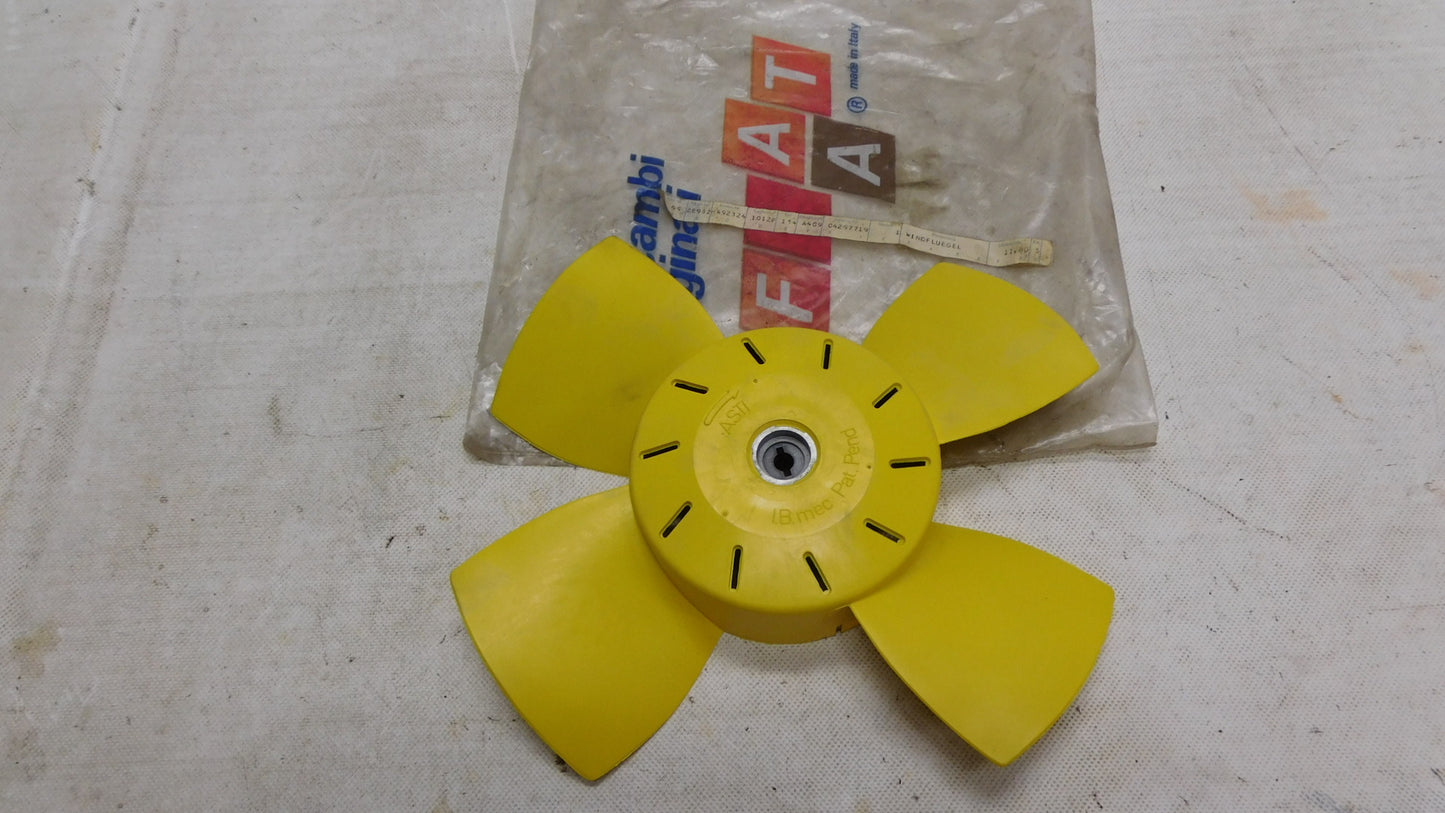 Windflügel Lüfterrad gelb 4297719 Fiat Oldtimer