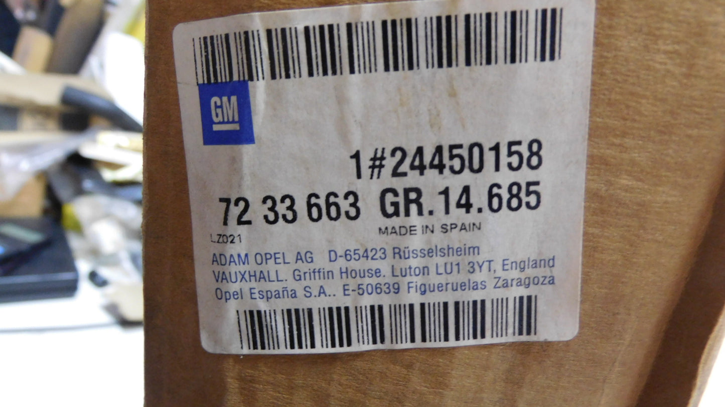 Türverkleidung Verkleidung 3 türig links grau 7233663 24450158 Opel Corsa C Schrägheck Lieferwagen