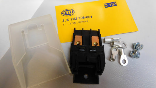 MAXI Sicherungshalter 20-60A 8JD743708001 Hella mit Deckel mit Spritzwasserschutz