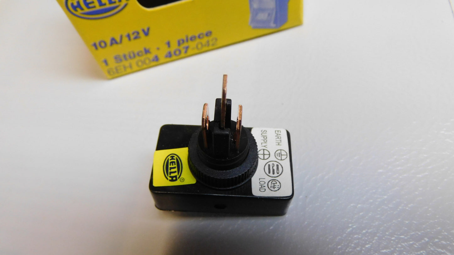 Schalter Blau Ein/Aus Wechsler mit Stecker 6EH004407042 Hella NFZ Oldtimer
