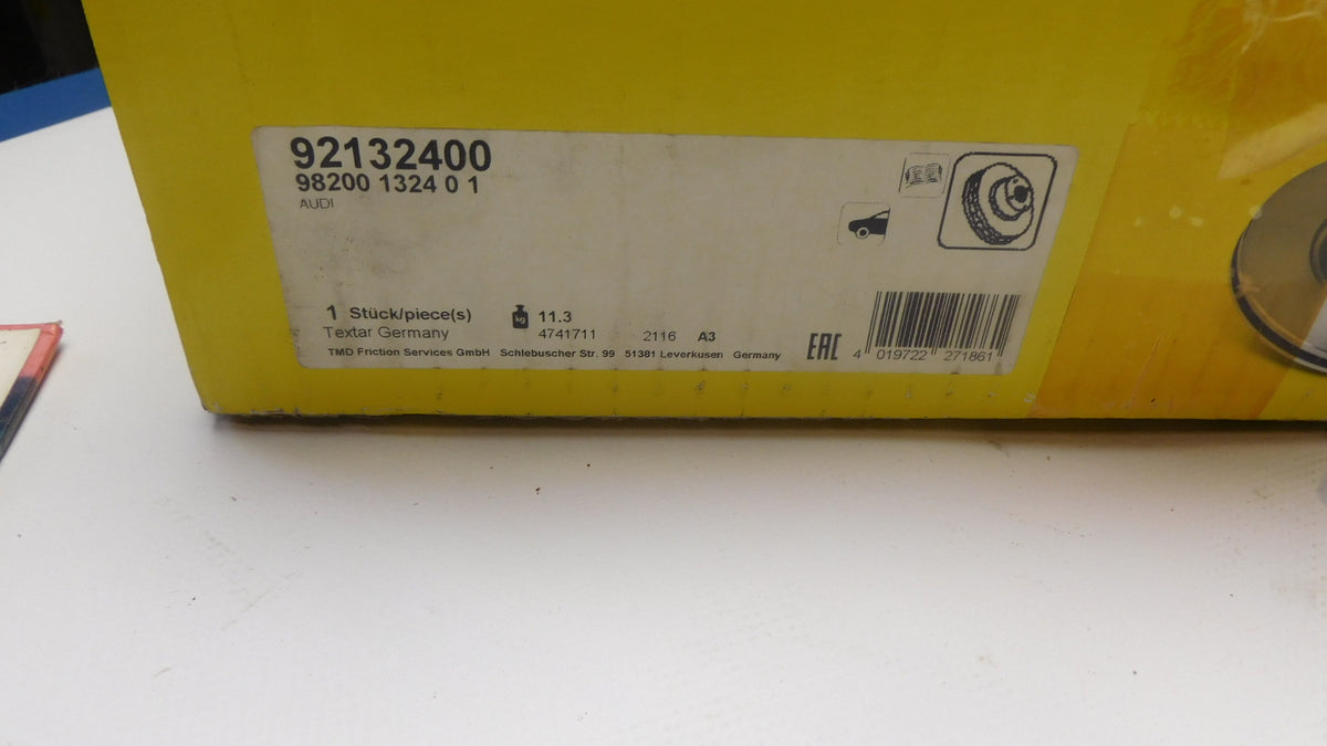 Bremsscheibe Vorderachse Stückpreis! 92132400 Audi A6