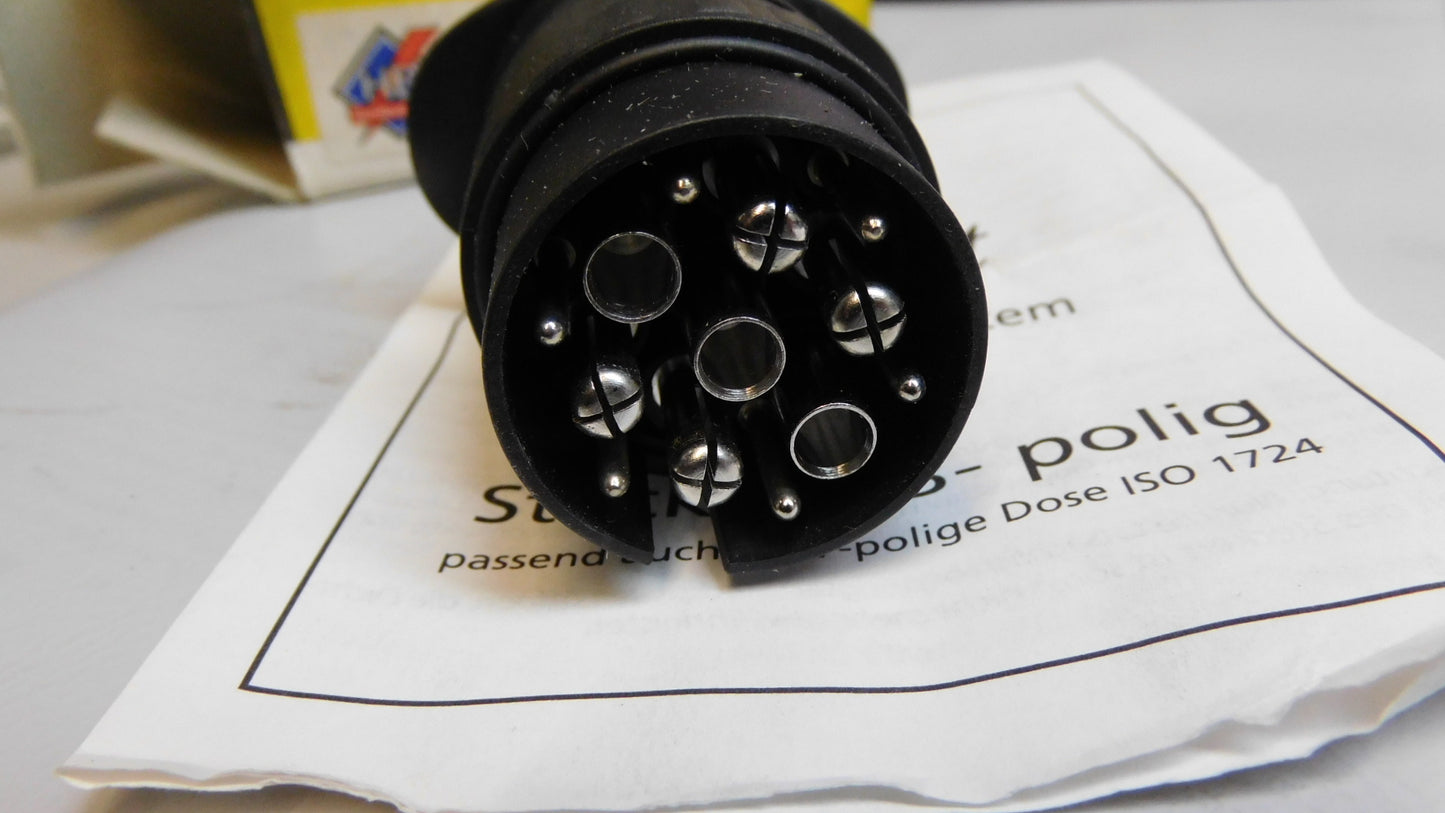 Anhängerstecker WeSt Stecker 12V 13/7 pol 51305509 HERTH+BUSS ELPARTS