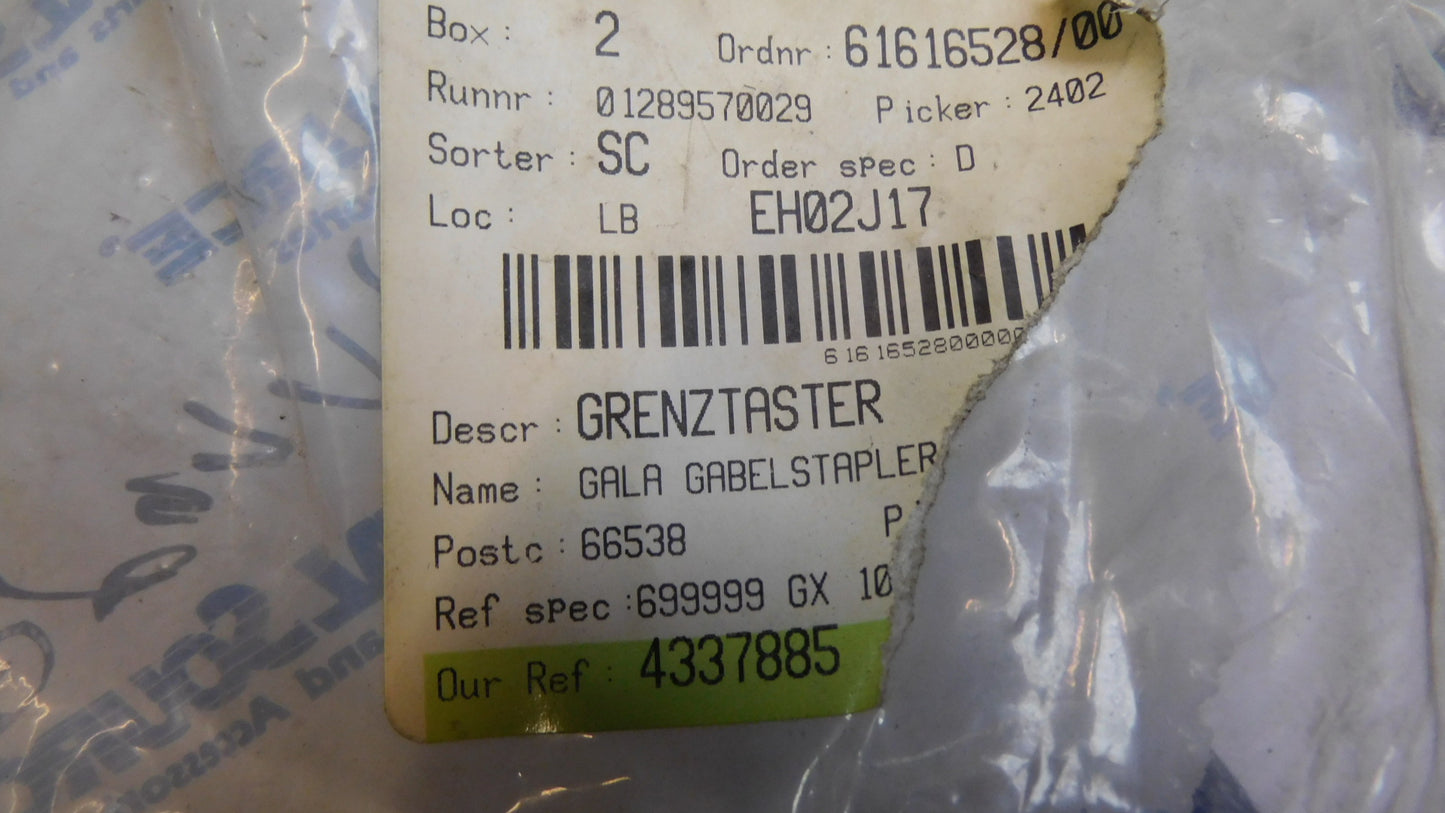 Grenztaster Microschalter 3777231 THV Stapler Gabelstapler