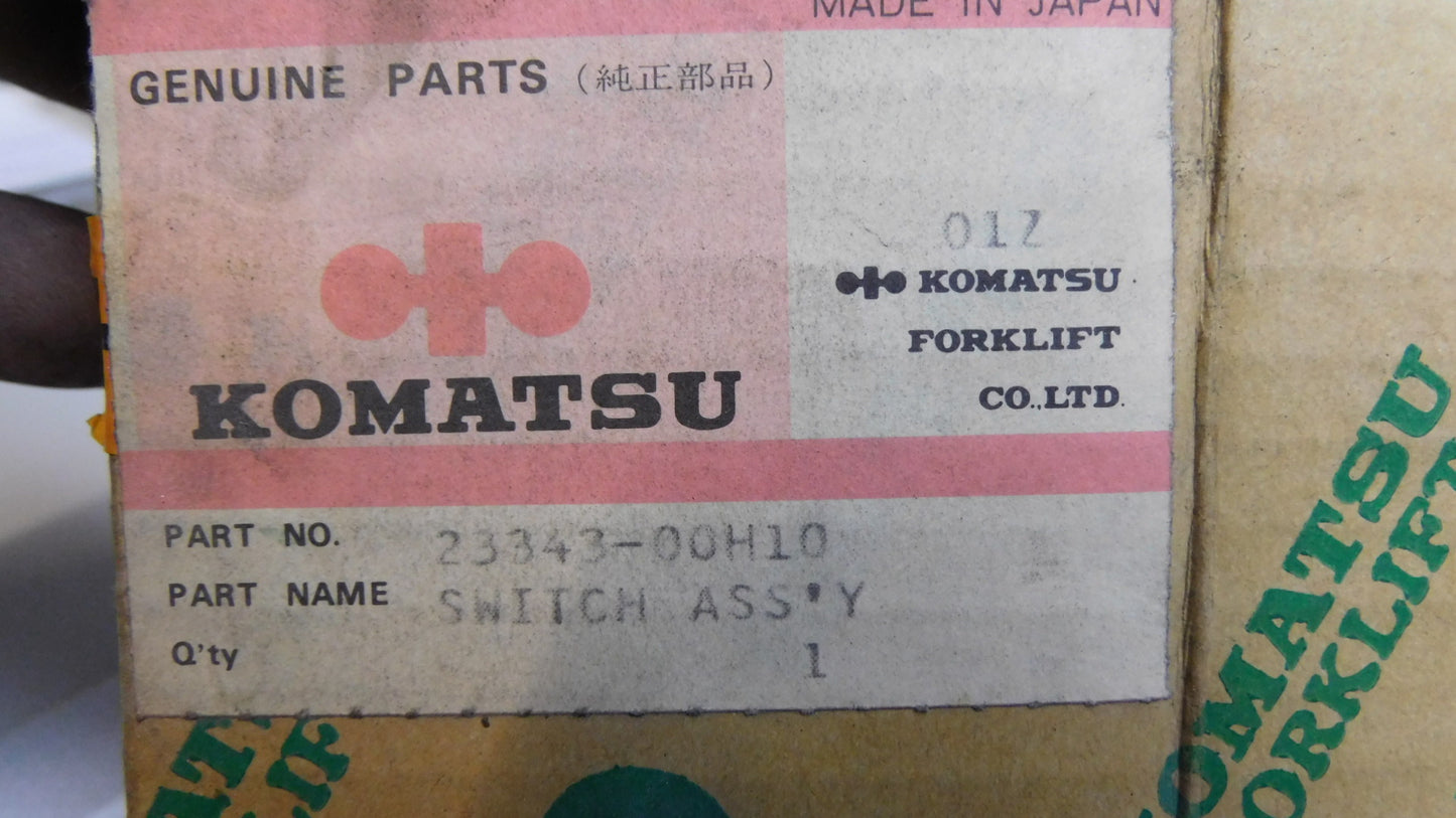Magnetschalter Anlasser 23343-00H10 Komatsu Stapler Gabelstapler Forklift