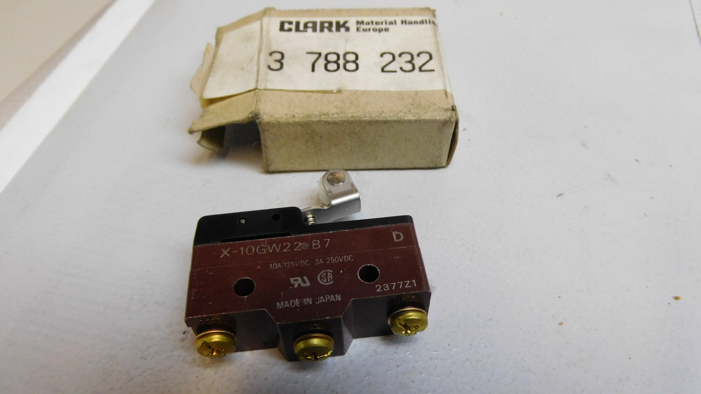 Microschalter Schalter Rollenschalter 3788232 Clark Stapler Gabelstapler Forklift
