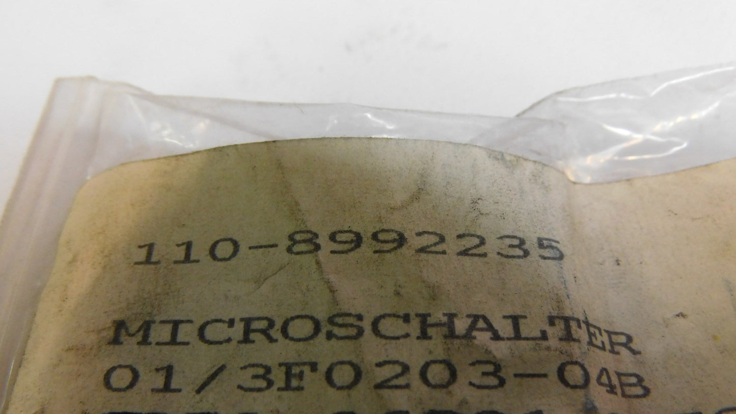 Microschalter Schalter Rollenschalter 8992235 Stapler Gabelstapler Forklift