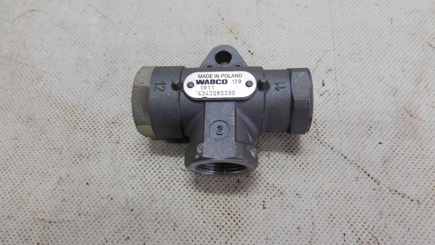 Mehrwegeventil 2 Wegeventil WABCO 4342080290 Iveco Euro Cargo 1991 - 2015
