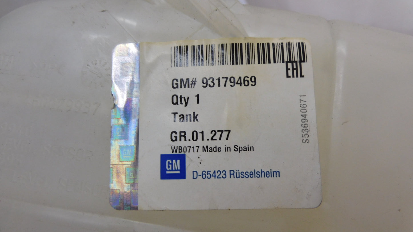 Ausgleichsbehälter Kühlmittel ohne Sensor 1304241 93179469 Opel Astra H 2004-2010