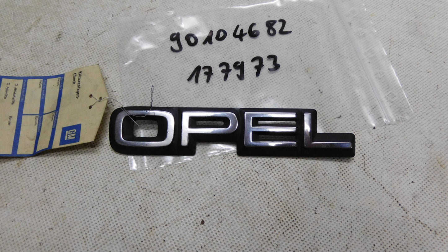 Schrift Schriftzug Emblem 177973 90104682 Opel Ascona C