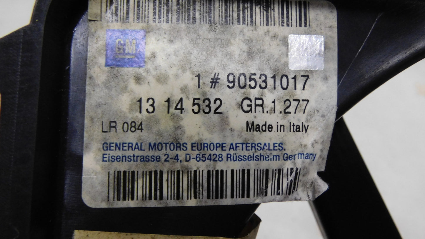 Lufttrichter Lüfterzarge 1314532 90531017 Opel Corsa B 1.0 1.2 1.4
