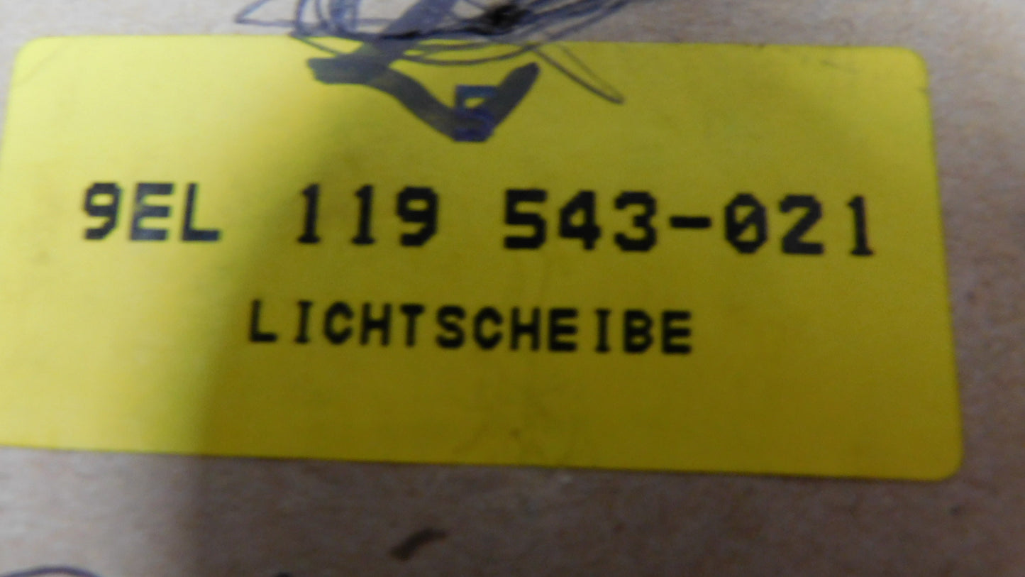 Lichtscheibe Blinkleuchte gelb 9EL119543021 Faun Evobus DAF MAN Neoplan