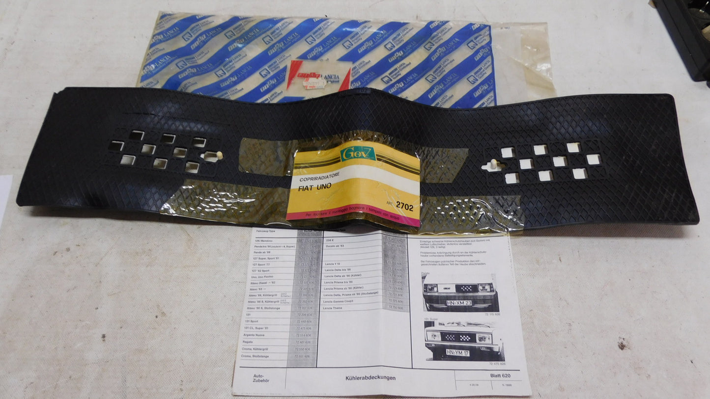 Kühlerabdeckung 46220105 Art. 2702 Fiat Uno altes Modell - 89