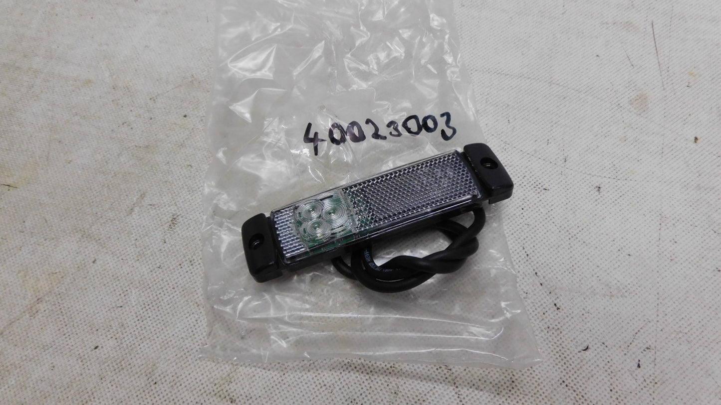 Seitenmarkierungsleuchte 24V LED weiß 40023003 Aspöck Kögel Scania Schmitz Cargobull