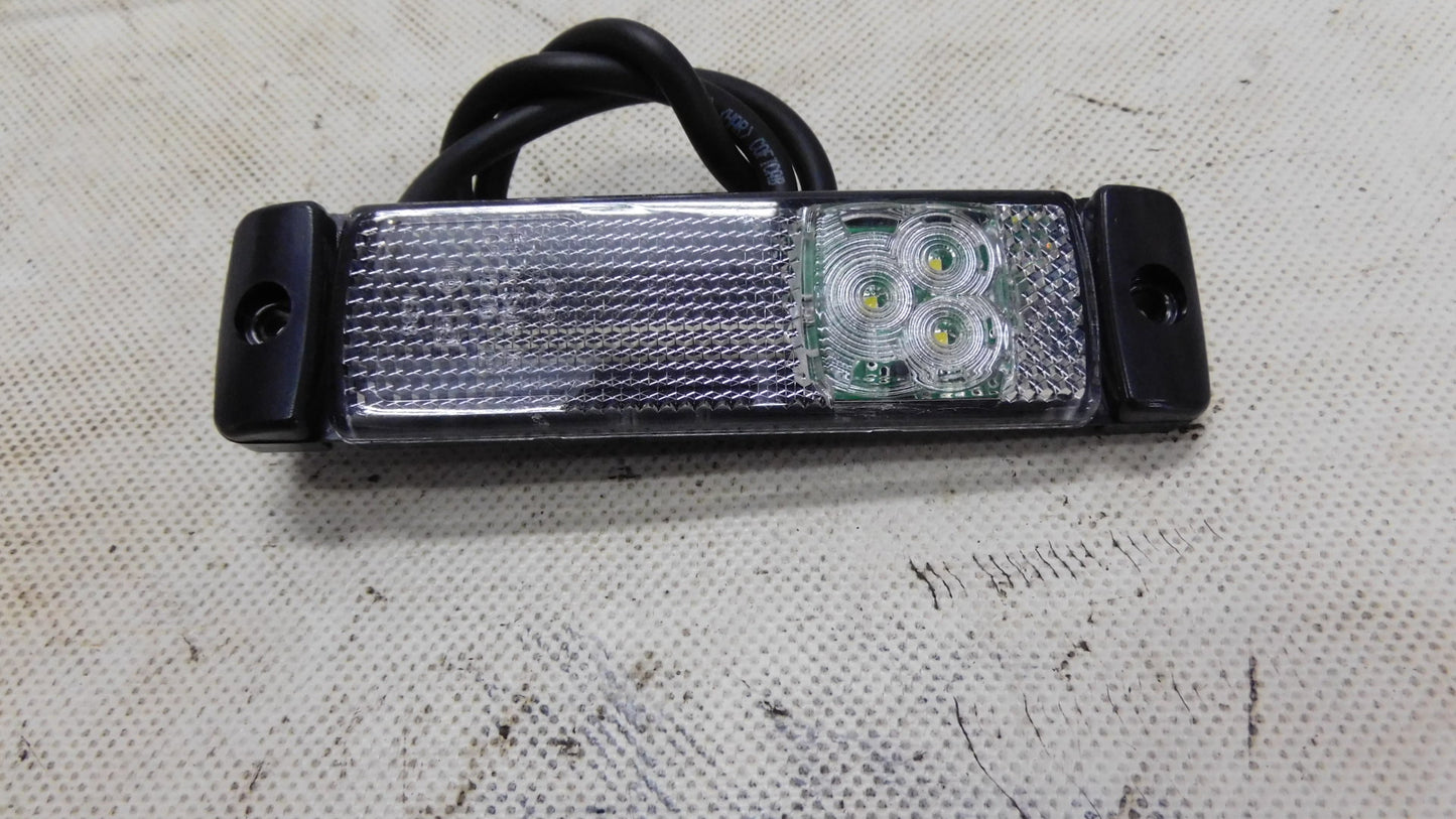 Seitenmarkierungsleuchte 24V LED weiß 40023003 Aspöck Kögel Scania Schmitz Cargobull